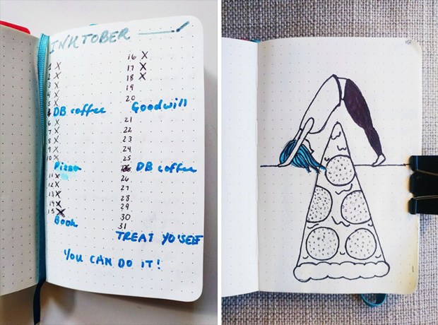 Inktober rewards victories