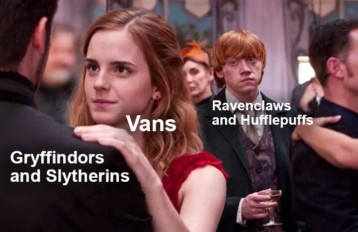 harry potter vans shoes review subculture recall ravenclaws hufflepuffs meme