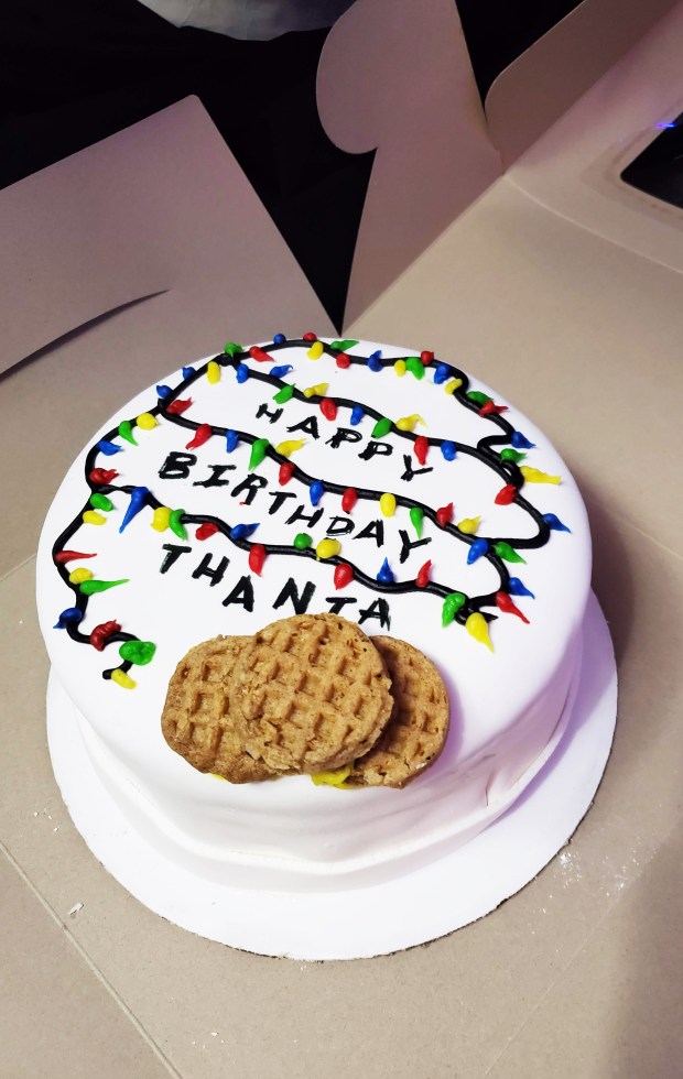 Stranger Things Party cake Friends Subculture Recall 44